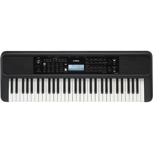 Yamaha Keyboard PSR-E383 61 keys 650 tones Auto-accompaniment Lesson function Touch response Standard model