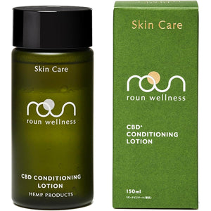 roun CBD Lotion, Toner, 150ml, CBD3000mg, Skin Care, Moisturizing, Naturally Originated, Made in Japan