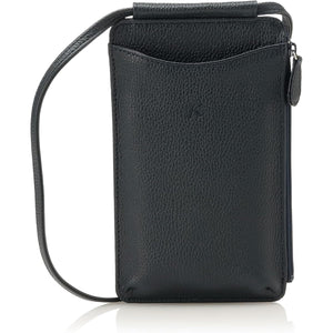 Kitamura Smartphone shoulder bag with zipper pocket Y-1319 Women's Dark Blue Navy 10101