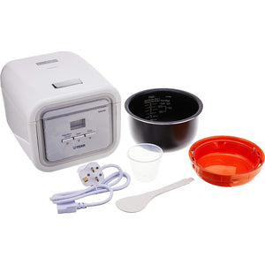 Tiger JAJ-A55S-WS Rice Cooker for Overseas Use, 220-230V Specifications, Made in Japan
