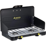 Soto ST-527 Two Burner, Compact Stove, CB Can, Storage Bag Included, Group, Camping, 2 Burners