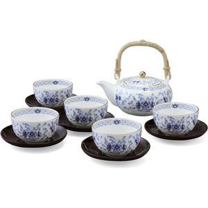 Narumi 9682-23031 Milano Teaware Set (with Tea Holder)