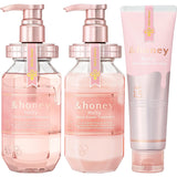 And Honey Melty Moist Repair 3-Piece Set [Shampoo/Treatment/Hair Pack] "Honey swell care for swells and habits"