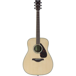 Yamaha Acoustic Guitar FG SERIES Natural FG830 Rosewood back and sides for a clear, solid sound with long sustain