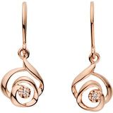 [Vendome Aoyama] Earrings K18 Pink Gold Christine AGAA1370 DI