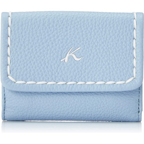 Kitamura Tri-fold wallet YH0211 Women's Blue Gray 84841