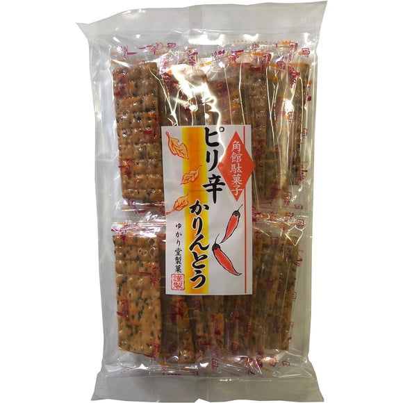 Yukarido Seika Spicy Karinto, 16 Sheets x 10 Bags