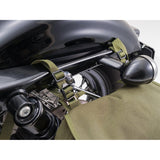 Daytona Henly Begins Motorcycle Side Bag 10L Green Saddle Bag MIL DHS-13 90557