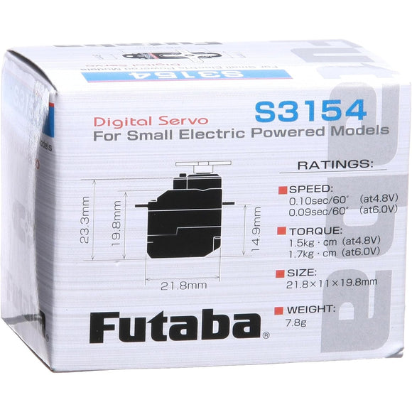 Futaba S3154 Standard Servo 00106515-3