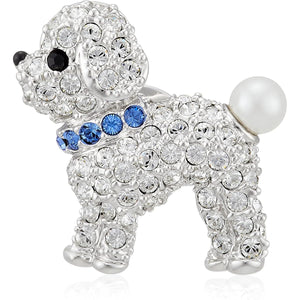 [Vendome Boutique] Toy Poodle Brooch VBMV6556 UT