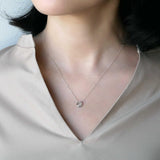 Vendome Aoyama Necklace Platinum Diamond Enblanc APVN203440DI