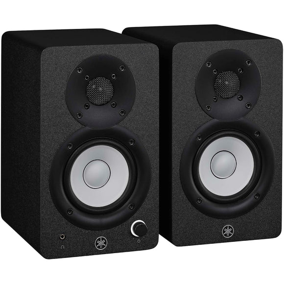 YAMAHA Compact Powered Studio Monitor Black (1 Pair Left and Right) HS3