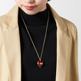 Vendome Boutique Necklace Heart Bee Locket VBMP364760R2