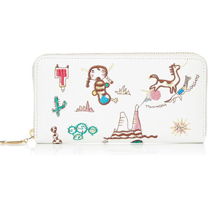 Tsumori Chisato Long Wallet Bundle Holder Sedona Friends Women's