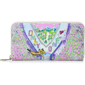 Tsumori Chisato Long Wallet Bundle Holder Colorful Life Women's