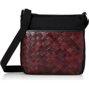 Bianco Shoulder Women's Black Red