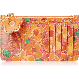 Tsumori Chisato Fragment Case Mini Wallet Retro Flower Women's