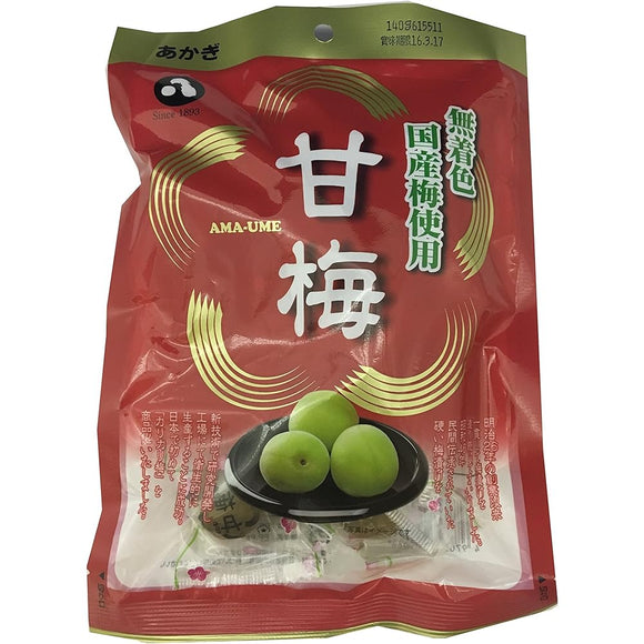 Akagi Foods Sweet Plum, 4.2 oz (120 g) x 10 Bags