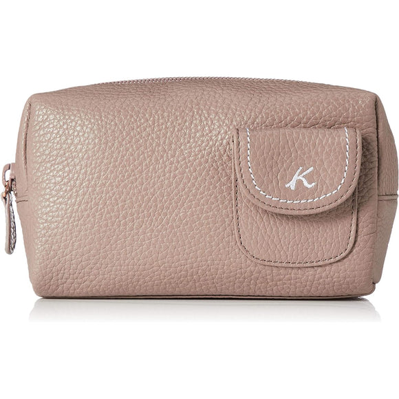 Kitamura Pouch Made of material that makes scratches less noticeable ZH0327 Sand Beige 52521