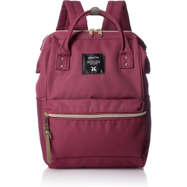 anello mini backpack canada Anello Backpack Polyester Canvas (Wine Red) – Goods Of Japan