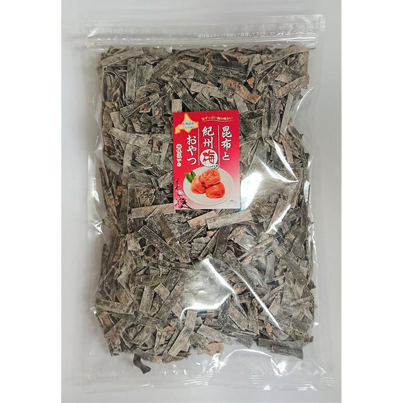 Dosho Kelp Plum Snack Konbu, 17.6 oz (500 g), Large Capacity, Packed in Zipper Bag