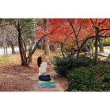 Sakura Fuji (#8237200) Yoga Instructor Certified Yoga Mat, Approx. 23.6 x 70.9 inches (60 x 180 cm), Thickness 0.2 inches (6 mm), Back: PVC; Made in Japan, Grass Mat