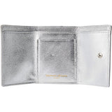 Tsumori Chisato Mini Wallet New Multi-Dot Women's Silver