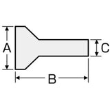 Fortune JDM Stainless steel punching inner sirencer size 115 pie JIS-P115T