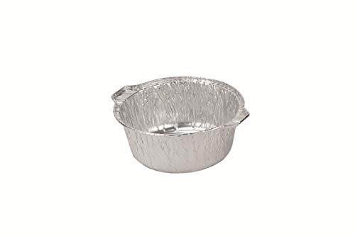 Pearl metal aluminum foil deep round pot 20cm 2.4L 3 pieces HB-5739