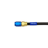 Swage LINE PAFB823 Front Brake Hose Kit, Aluminum (Gold/Blue) Black Smoke Hose, XL883N [IRON 883] (09-13)