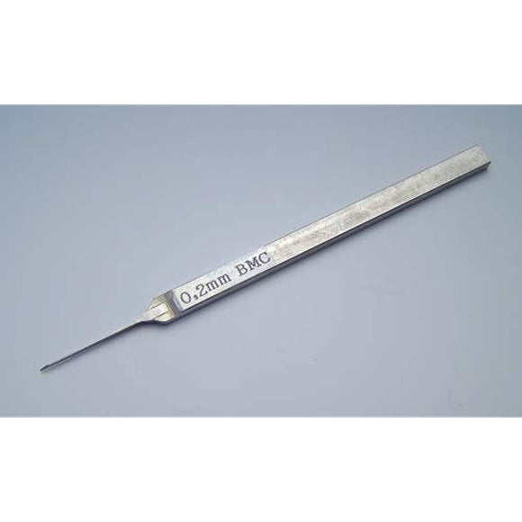 Sujiborido T-020N BMC Tagane Width 0.01 inch (0.2 mm) Plastic Model Tool