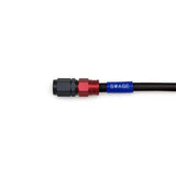 Swage LINE XL883N Rafb823 Front Brake Hose Kit, Aluminum (Red/Black) Black Smoke Hose