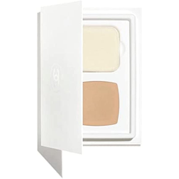 CHANEL Chanel Le Blanc Compact Radiance Powdery Foundation (Glossy Finish) [20 Beige] [1 Week Trial Size]