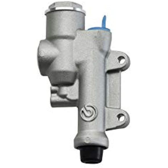 Brembo 10.8505.11 Rear Master Cylinder, φ0.5 inches (13 mm), Silver, Integrated Tank