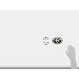 Genuine TOYOTA GR TOYOTA MARK EMBLEM W130 Plated, Universal, Genuine