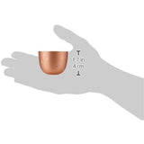 Shinko Hall Setsugetsuka Pure Copper gui cup A Sakura 80ml CF - 41 - 1