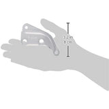 Gcraft (GCRAFT) Caliper Support Brembo 4P Silver Grom 36007