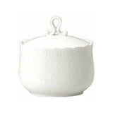 Narumi 9968-4264P Sugar Pot, Silky White, 3.9 inches (10 cm), Microwave Warming, Dishwasher Safe