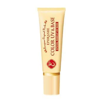 EPORASHE color UV & base 30g (yellowish beige) SPF50+ PA+++ No itching Additive-free UV makeup base Colored with natural pigments No tar pigments Contains 12 types of natural moisturizing ingredients UV cream like a serum