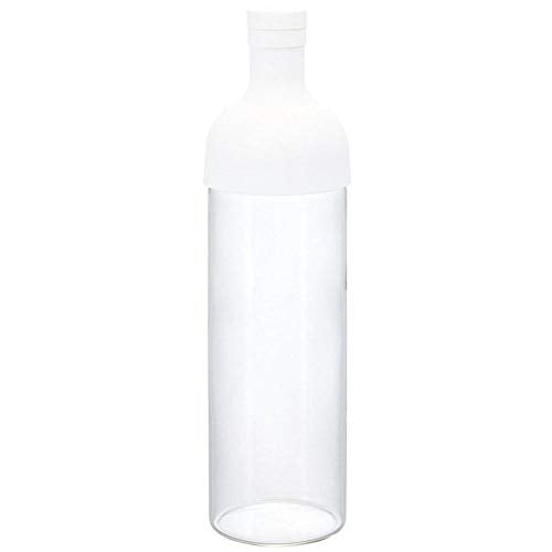 365methods Hario FIB-75-365WT-YY Filter-In Bottle, Hot Water, Dishwasher Safe, 25.4 fl oz (750 ml), White
