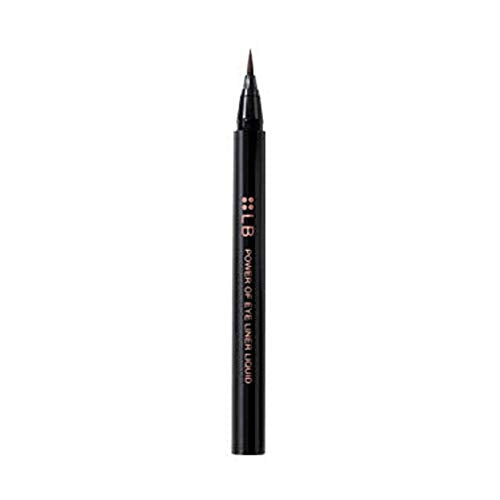 Elvie (LB) Power of Eyeliner Liquid Brown Black Dark Brown 0.6ml