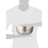 Wahei Freiz ENZO AMG-0419 Stainless Steel Colander & Ball, Made in Japan, 9.4 inches (24 cm) Set, Made in Japan