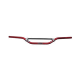 ZETA ZE07-6653 NEWCOMP Handlebar 7/8 Bar, Motard Med Med Bar Clamp Outer Diameter 0.9 Inches (22.2 mm), Aluminum, Red