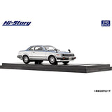 Hi Story 1/43 Honda PRELUDE XXR (1981) Blue Metallic Silver Finished Product