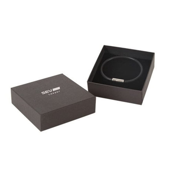 SEV Looper Bracelet Size 19 Black
