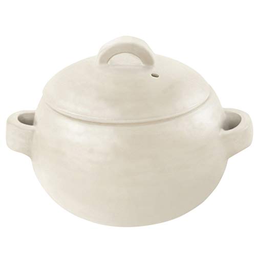 NE ( NE) Banko ware rice pot 3 go cooked with bamboo rice scoop White NMT-065-WH