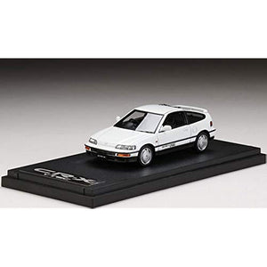 MARK43 1/43 Honda CR-X SiR (EF8) 1989 White Finished Product