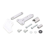 KITACO GROM 554-1452060 Chain Guard, Wind-Proof, Aluminum Anodized Finish, Silver