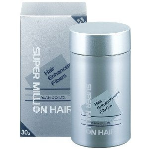 Super Million Hair 30g (No.3 Light Brown) Thinning Hair Loss Alopecia Areata Gray Hair Measures Hair Thickening Powder Hair Scalp Parting Hairline Thinning Hair Concealment Gray Hair Concealment