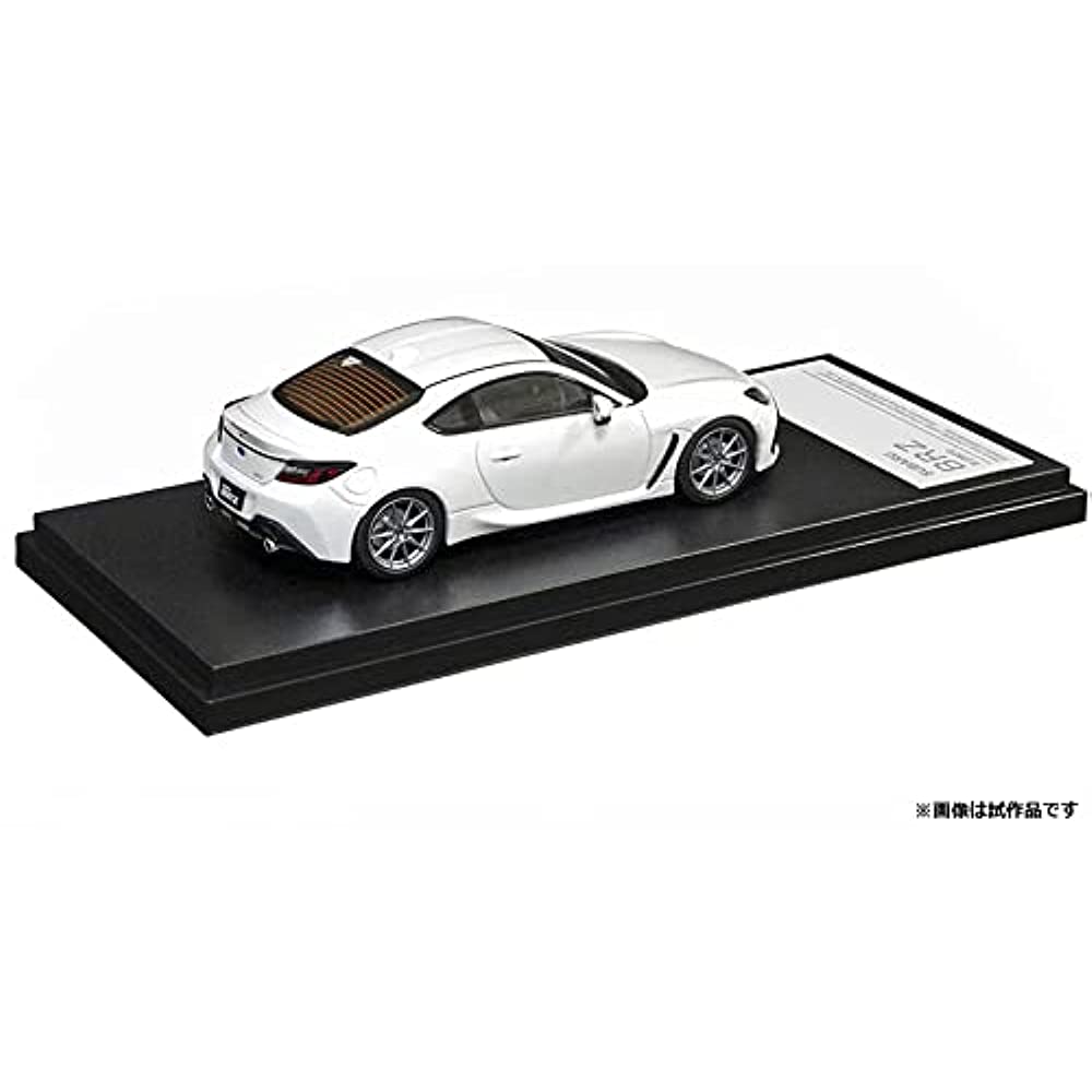 Hi Story 1/43 Subaru BRZ S S (2021) Crystal White Pearl Finished